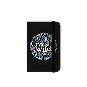 Grindstore Crystal Witch Notebook Black (One Size)