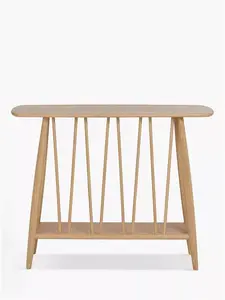 Ercol For John Lewis Shalstone Console Table, Oak