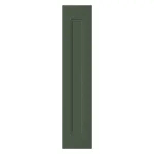 GoodHome Artemisia Matt dark green Shaker Highline Cabinet door (W)150mm (H)715mm (T)18mm