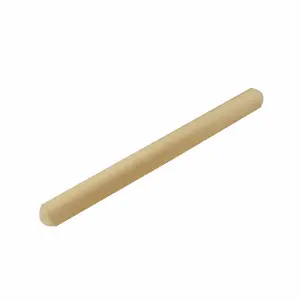 Hardys Natural Wood Wooden Rolling Pin Large and Small Pastry Chapati Cooking Baking - 43cm Domed End