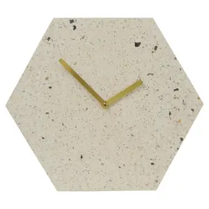 Maison by Premier Mimo Terrazzo Clock