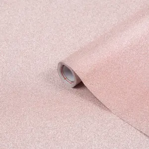 D-C-Fix Metallic pink glitter Mid sheen Pink Self-adhesive film (L)2m (W)675mm