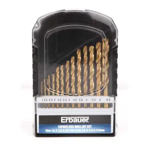 Erbauer 13 piece Metal Drill bit set - DRS75809