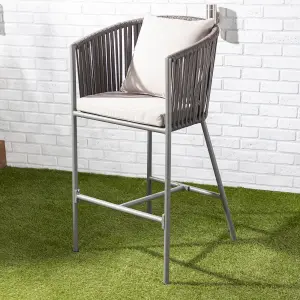 Alfresia Grey Garden Bar Stools - Set of 2