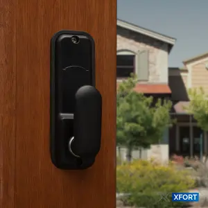 XFORT Digital Door Lock Matt Black, Keypad Combination Lock