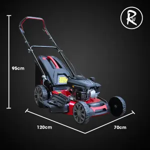 RocwooD Petrol Self Propelled Lawnmower 20"