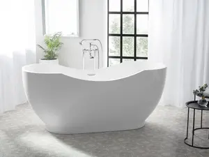 Freestanding Bath 1700 x 770 mm White BAYLEY