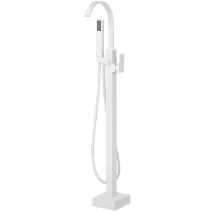 Freestanding Bathtub Faucet RIBBON White