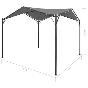 Berkfield Gazebo 4x4 m Anthracite