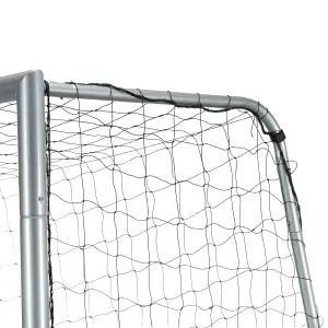 SPORTNOW 10ft x 6.5ft Football Goal, Simple Set Up Football Training Net