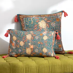 Wylder Bolais Tasselled Polyester Filled Cushion