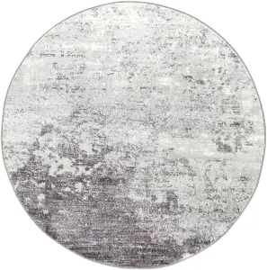 FIONA Round Modern Abstract Area Rug 160 x 160 cm