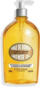 L'occitane Almond Shower Oil 500Ml | Moisturising And Nourishing | Vegan And 99 Percent Readily Biodegradable | Luxury And Clean Beauty Body Wash