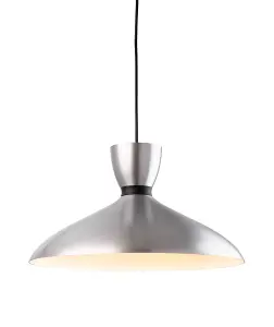 Luminosa Ellis Dome Pendant Light Aluminium