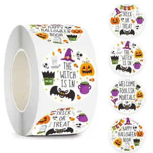 2.5CM 500PCS Halloween Children Toys Stickers Label