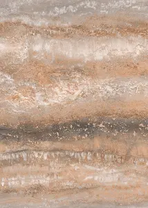 Muriva Amber Marble Distressed metallic effect Patterned Wallpaper