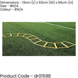 10 PACK Trapezoidal Agility Grid Kit - Football Training Footwork Speed Ladder