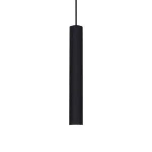 Luminosa Tube LED 1 Light Slim Ceiling Pendant Black