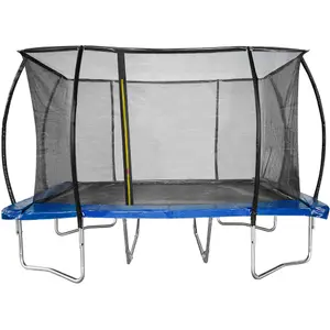 Leapfrog 8x14ft Lantern Shaped Trampoline package - Blue