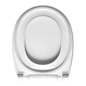 Bemis Click & Clean Silent White Standard Soft close Toilet seat