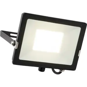 4 PACK Outdoor Waterproof LED Floodlight - 50W Cool White LED - Matt Black