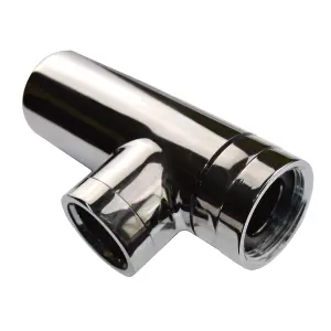 Nes Home Universal Chrome Bottle Trap and Slotted Waste for Bathroom Basin Sink