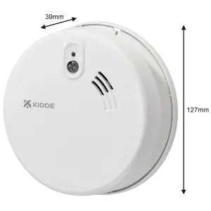 Kidde KF20 Interlinked Optical Smoke Alarm with Replaceable battery