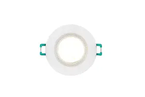 Sylvania SylSpot Warm White & Candlelight IP65 rated 5.5W Recessed LED Spotlight - 3 Pack