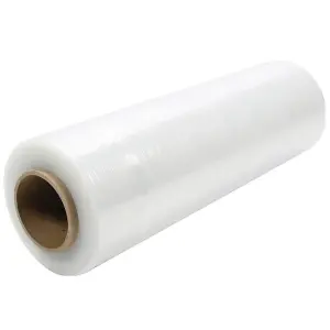 12 x Strong Clear 400mm Water & Moisture Proof Pallet Shrink Wrap Easy To Use Cling Film Rolls