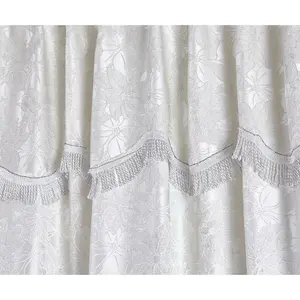 Dianelly Polyester Room Darkening Pinch Pleat Curtain Pair Cream/White / 168cm Width x 137cm Drop