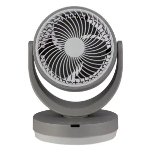 TCP Grey 8" 35W Remote controlled Desk fan