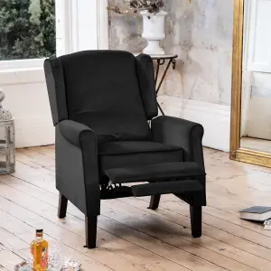 Barksdale Recliner Armchair - Black