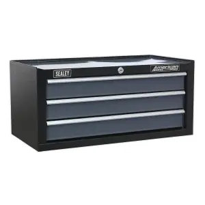 Sealey Tool Chest Combo 16 Drawer & 420 Pieces Tool Kit Black/Grey AP35TBCOMBO