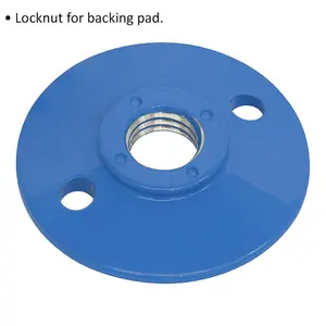 M14 x 2mm Pad Locknut for Orbital Sanding and Grinding - High-Quality Backing Pad Accessory