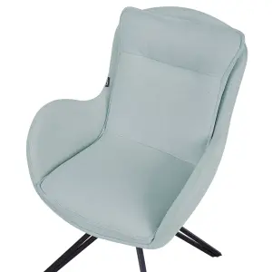 Set of 2 Chairs AVELAR Mint Green