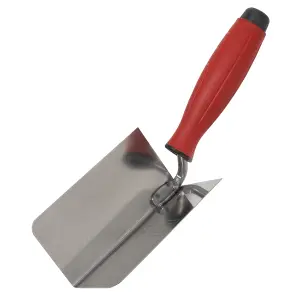 Sealey Stainless Steel Internal Corner Trowel Rubber Handle 120 x 60mm T1802