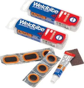 Weldtite 2 X Puncture Repair Kit 4 Road Bike Cycle 700C Inner Tubes