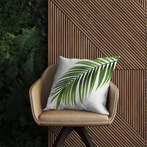 Single Palm Leaf Outdoor Cushion 45cm x 45cm