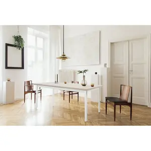 Bhuvan Extendable Dining Table White