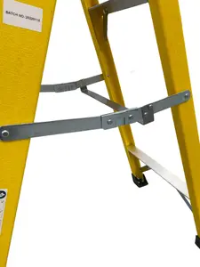 Murdoch Int. 10 Tread GRP Heavy Duty Swingback Step Ladder (3.43m)