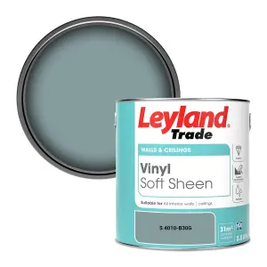 Leyland Trade Vinyl Soft Sheen Walls & Ceilings Emulsion Paint (S 4010-B30G) - 2.5L