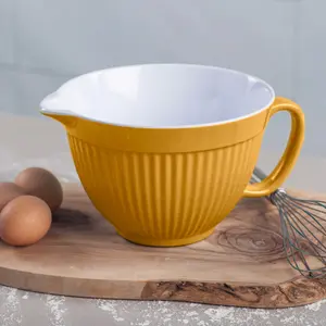 Zeal Melamine Mixing Bowl Jug 20cm, Mustard