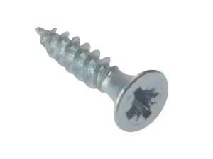 Forgefix General Purpose Pozidriv Screws - Zinc Plated Countersunk 1.3/4" x 12" Box of 200