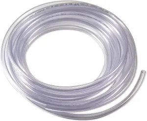 5M Clear Aquarium Airline PVC Food Grade Tube- 4/6MM Oxygen Tubing for Fish Tanks Soft Aquarium Tubing Air Hose Pump Accessories