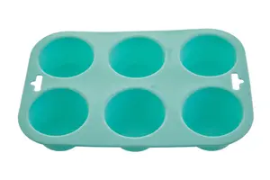 Maison by Premier Zing Pastel Green Muffin Mould