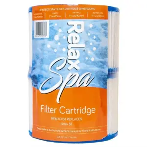 Relax Spa Filter Cartridge for Intex PureSpa Twin Pack