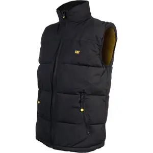 Caterpillar Concord Fleece Bodywarmer Gilet Navy Blue - M