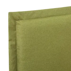 Berkfield Bed Frame Green Fabric 150x200 cm 5FT King Size