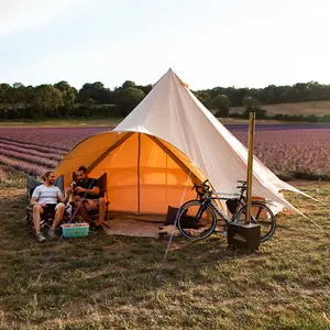 5m Star Bell Tent - Canvas 285 - Sandstone