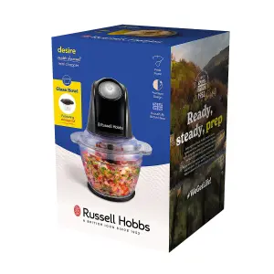 Russell Hobbs Desire Matte Charcoal Mini Chopper